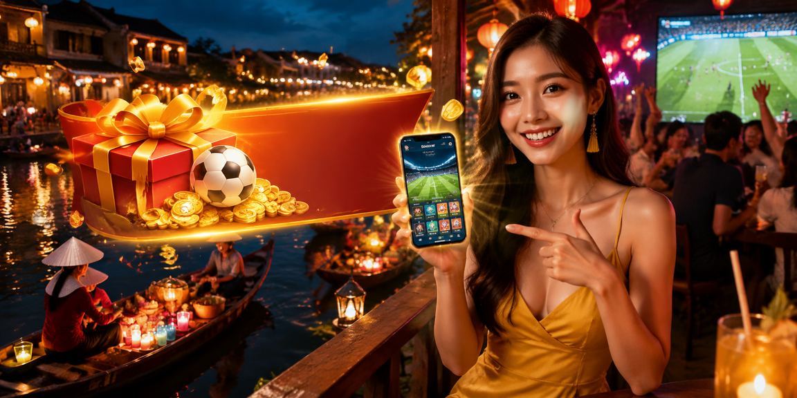 Người chơi tại Hội An kiểm tra ưu đãi casino mobile bên ly cà phê buổi sáng